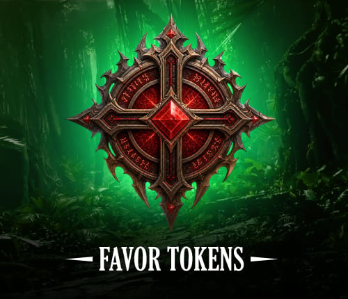 DIABLO 4 FAVOR TOKENS